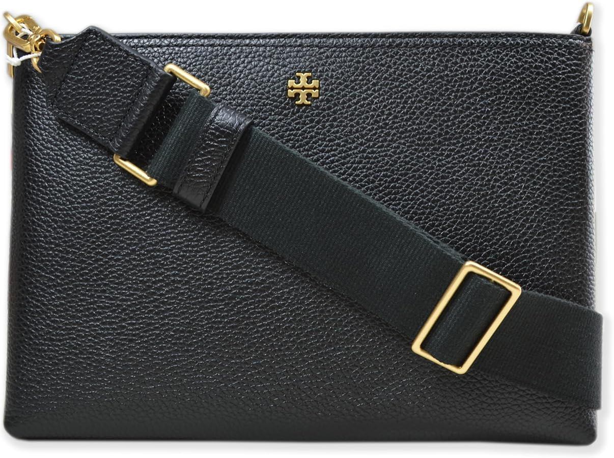 Tory Burch Womens 148314 Blake Swingpack Pebbled Leather Crossbody Shoulder Bag, | Amazon (US)