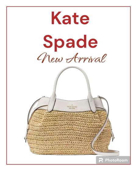 Kate Spade white straw handbag for summer. 

#handbag
#strawbag
#katwspadebags

#LTKitbag