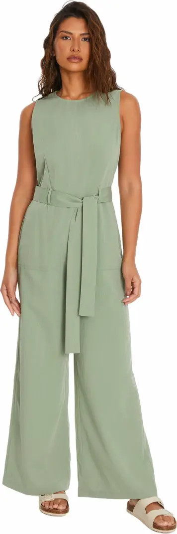Linen Culotte Jumpsuit | Nordstrom