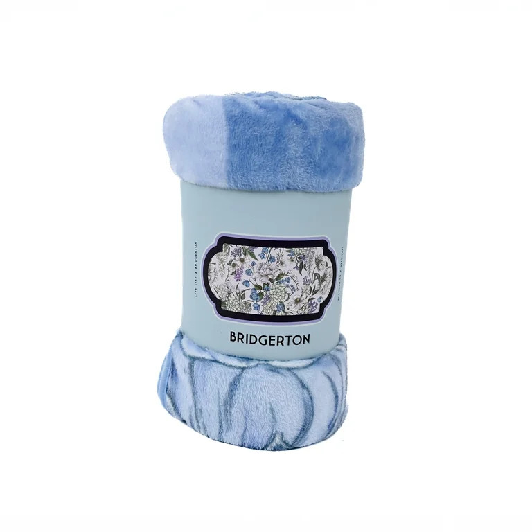 Bridgerton, Throw Fleece Blanket 50" X 60", Beauty Garden | Walmart (US)