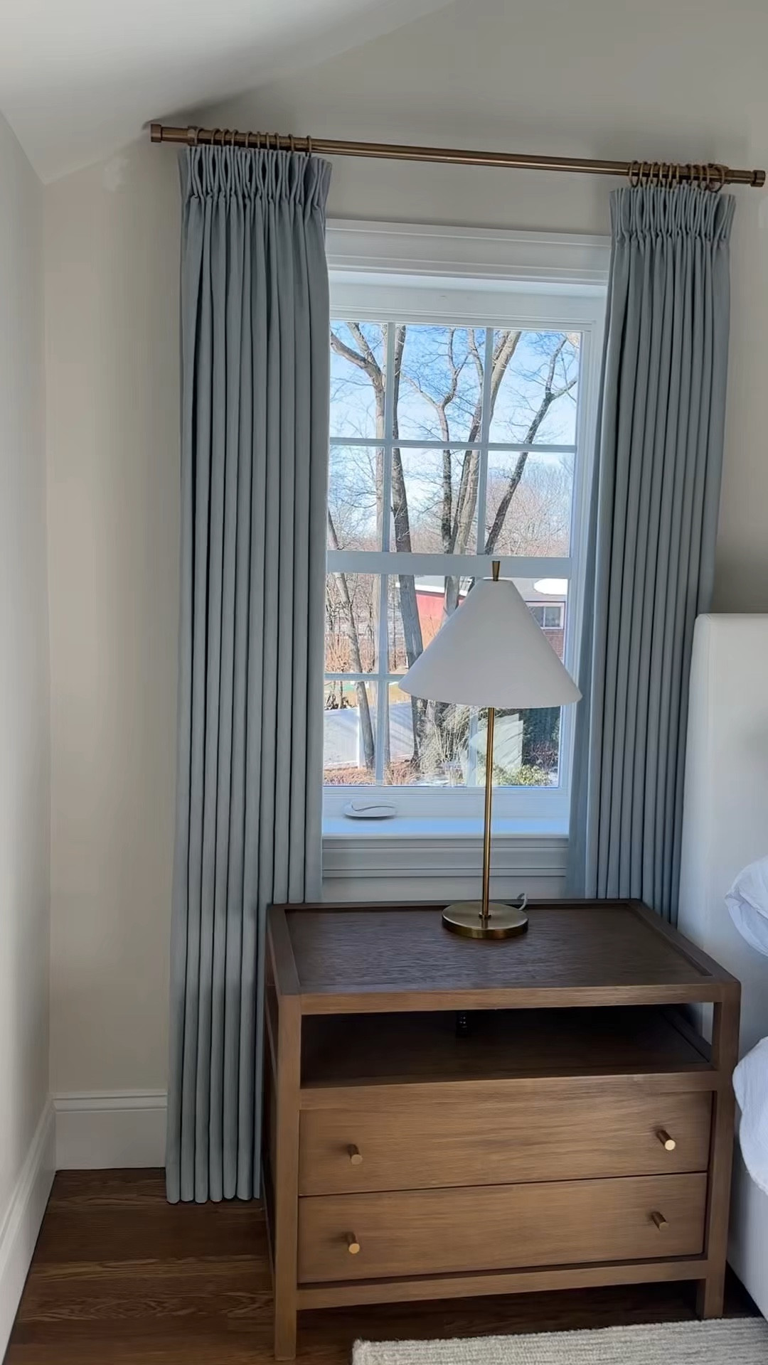 Elevate the look of your drapes by ensuring that they just skim the floor. You can make even the cheapest curtains look more expensive this way. No more puddling or hanging them inches above the floor! 

#LTKStyleTip #LTKHome