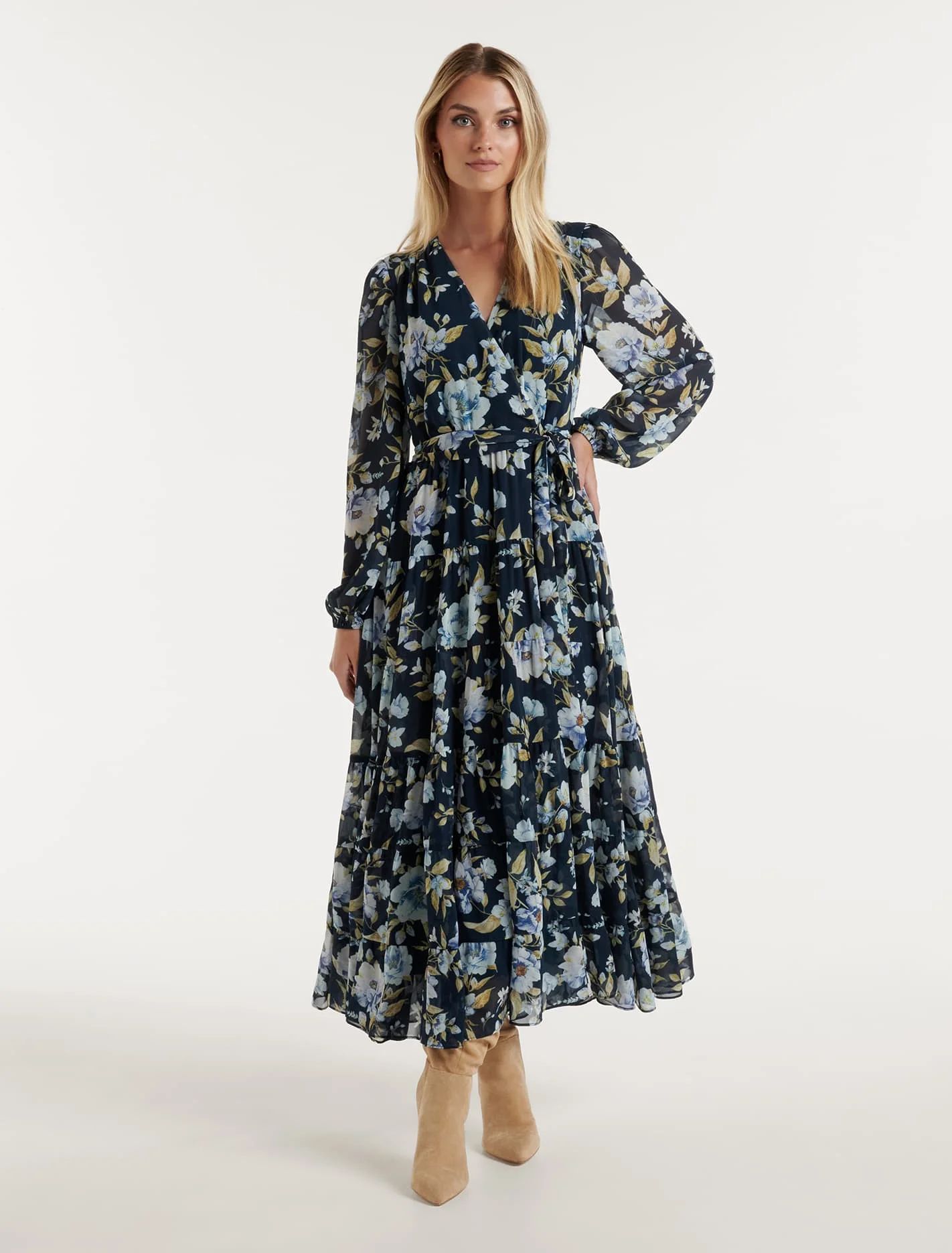 Amelie Tiered Maxi Dress | Forever New (UK & IE)