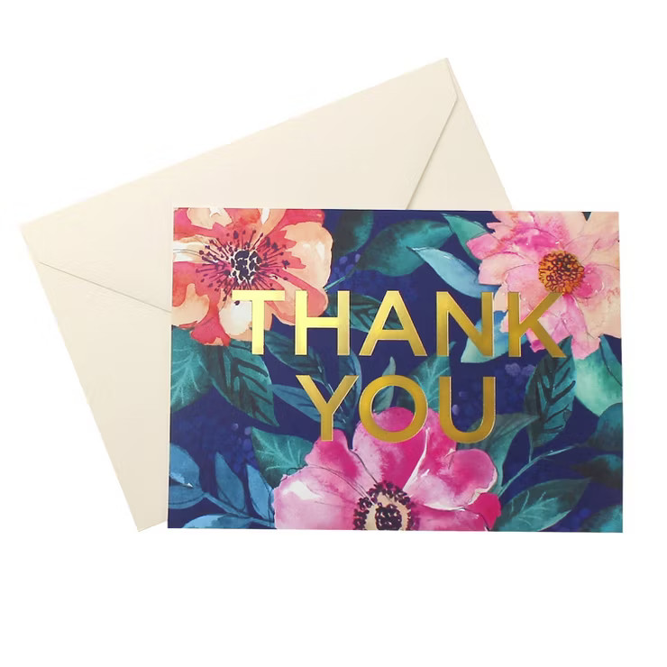 Target/Party Supplies‎Shop all greenroom24ct Tropical Floral Blank Thank You CardsIn stockAlrea... | Target