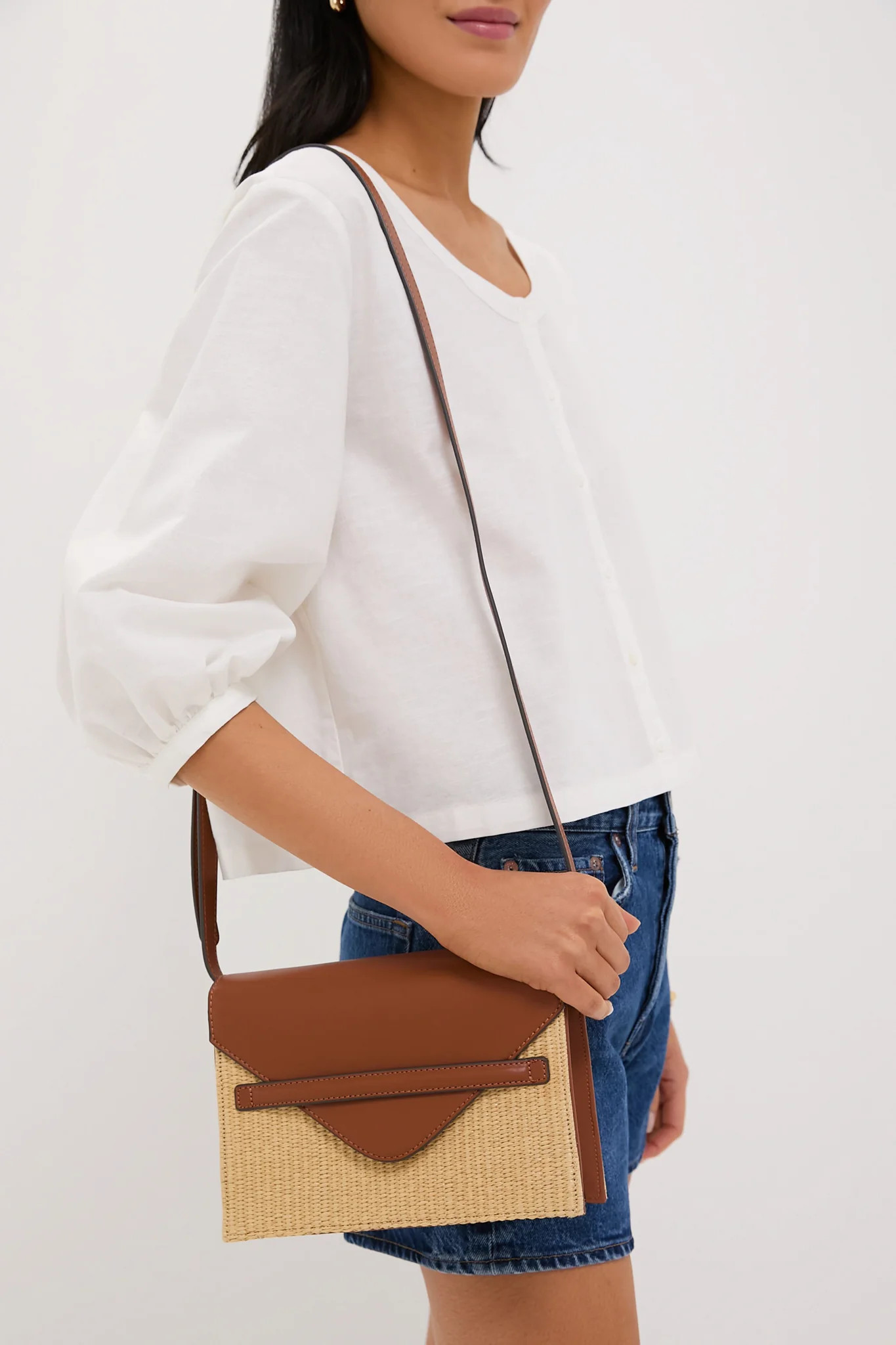 Raffia Stevie Crossbody | Tuckernuck (US)