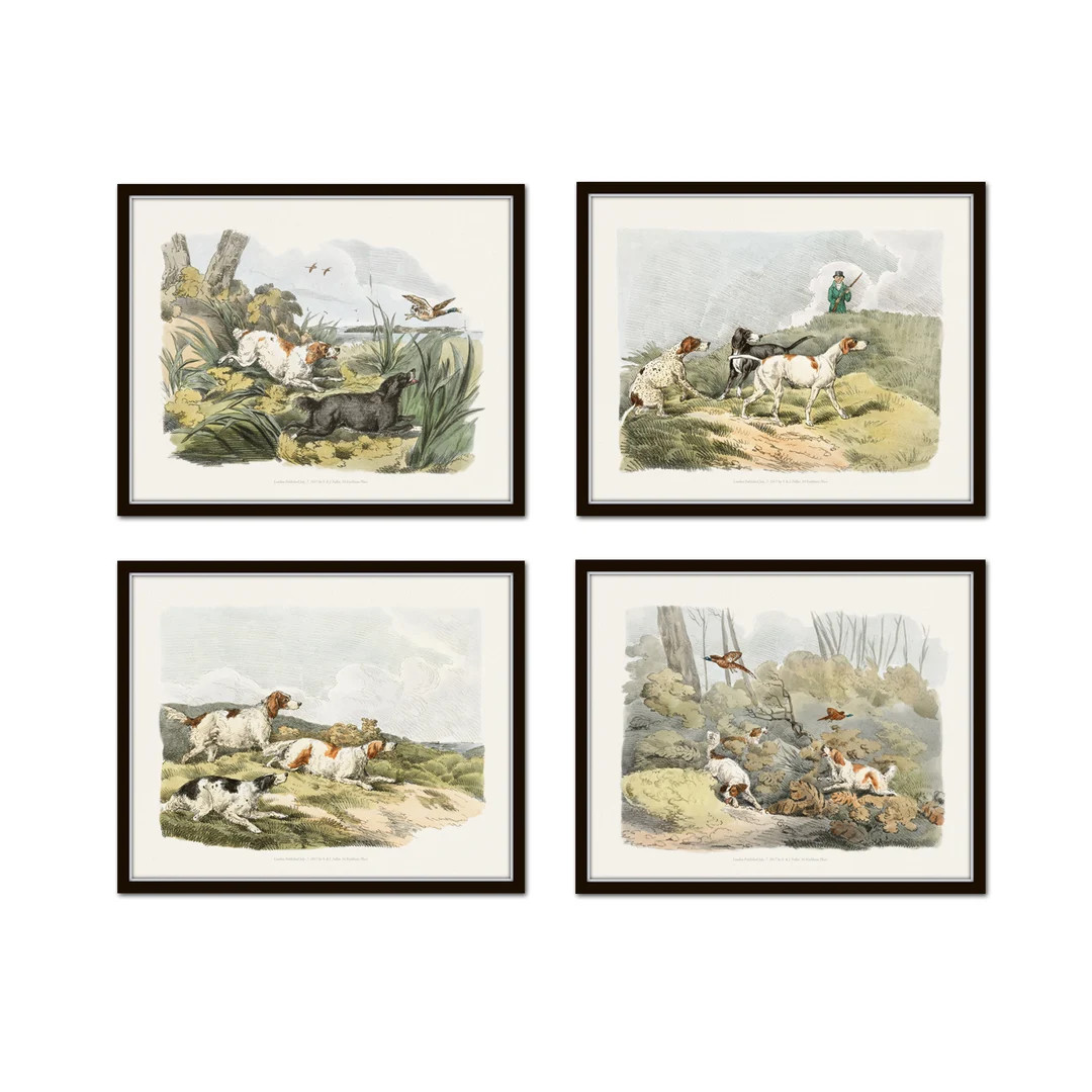 Vintage Hunting Sketch Prints, Bird Hunting Art, Game Bird Prints, Duck Art, Pheasant Art, Vintag... | Etsy (US)