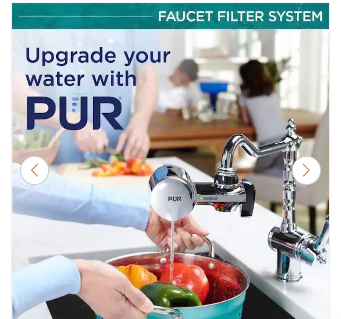 Shop PUR PLUS Faucet Mount Filtration System, Chrome