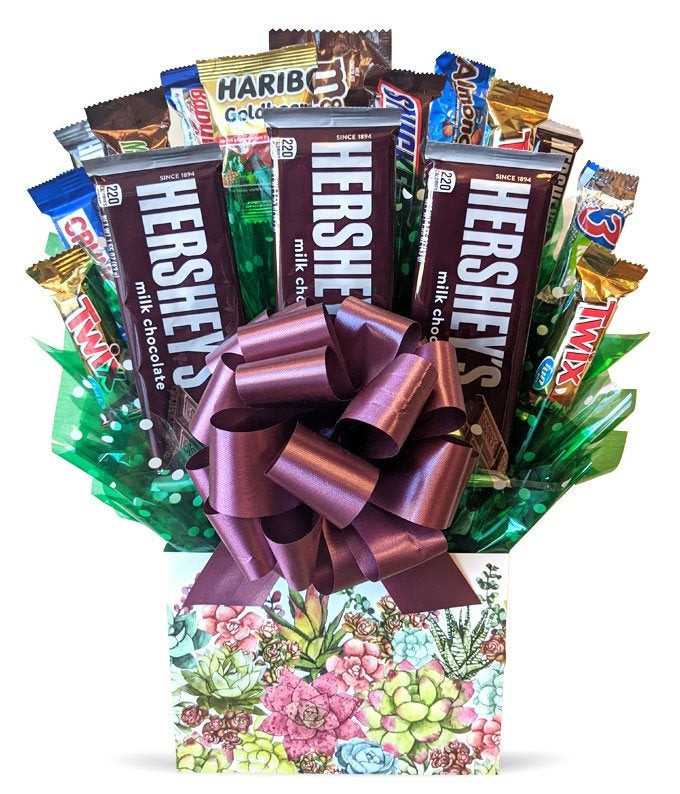 Mother's Day Succulent Garden Candy Bouquet | From You Flowers