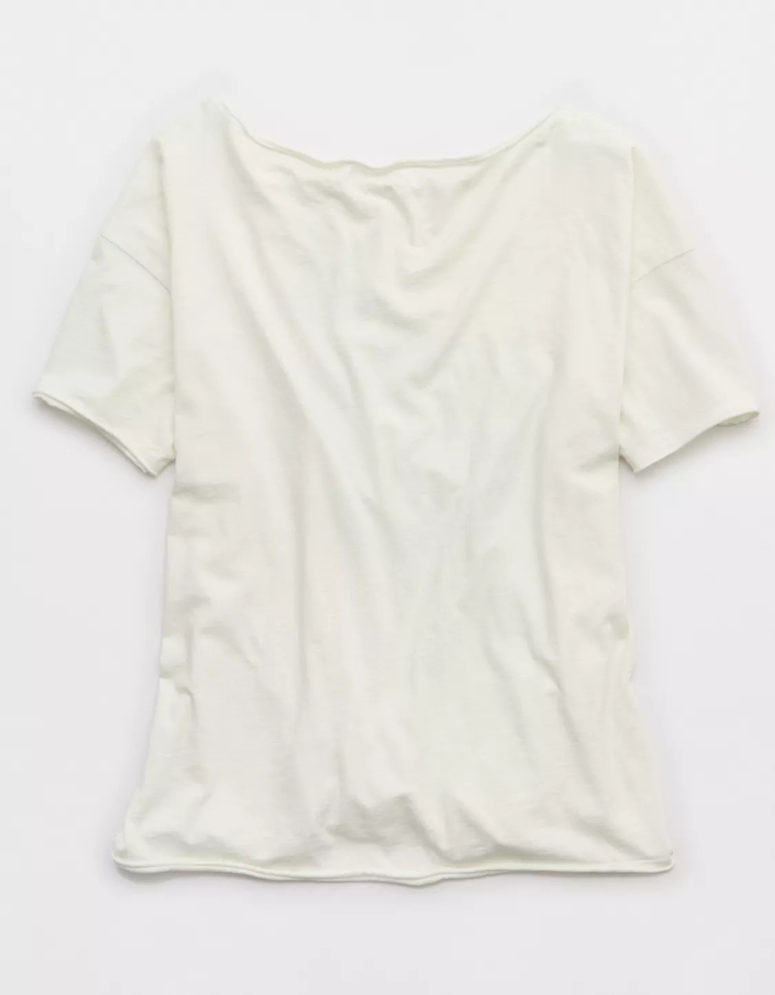 Aerie Off The Shoulder Oversized Boyfriend T-Shirt | Aerie
