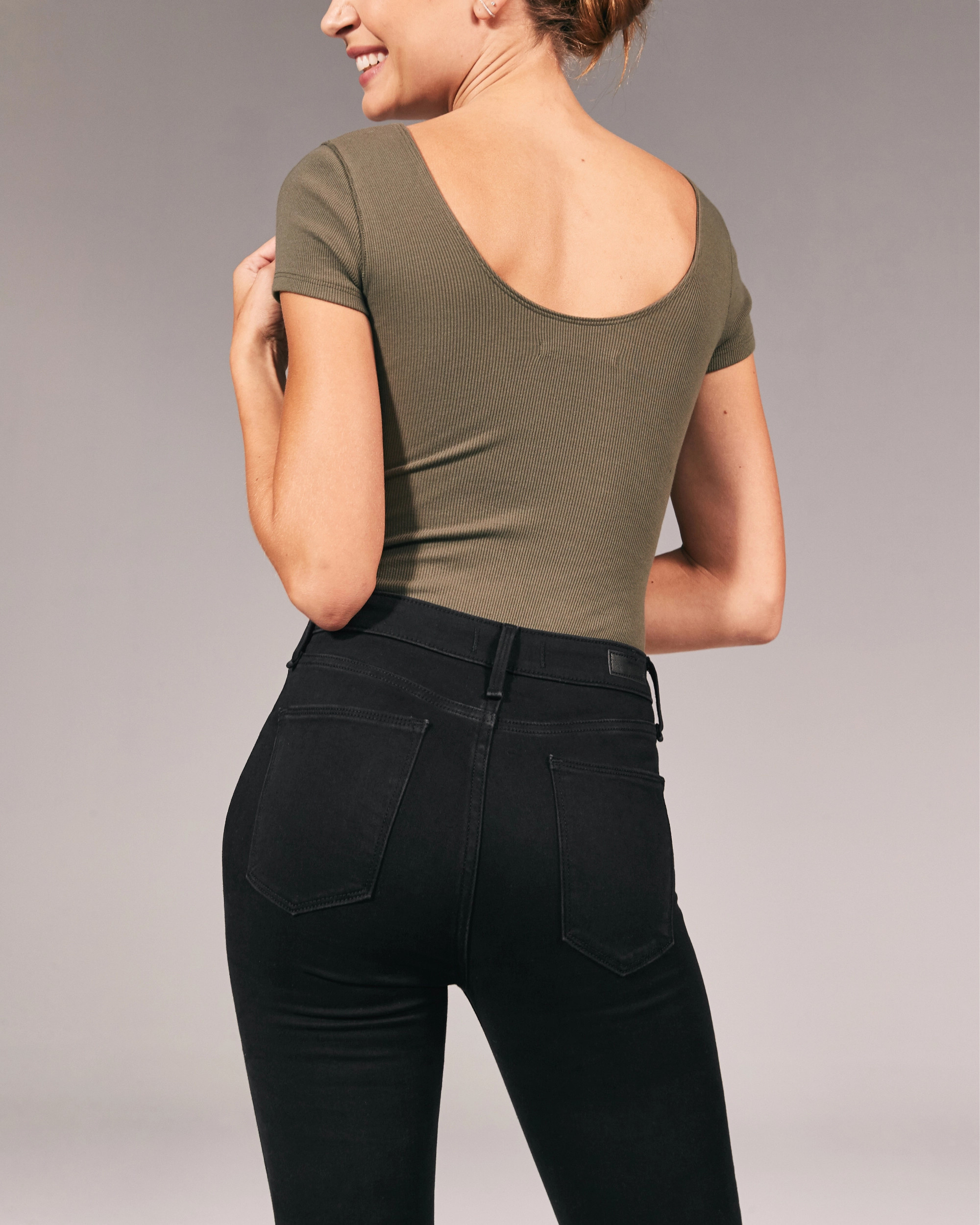 High Rise Jean Legging | Abercrombie & Fitch (US)