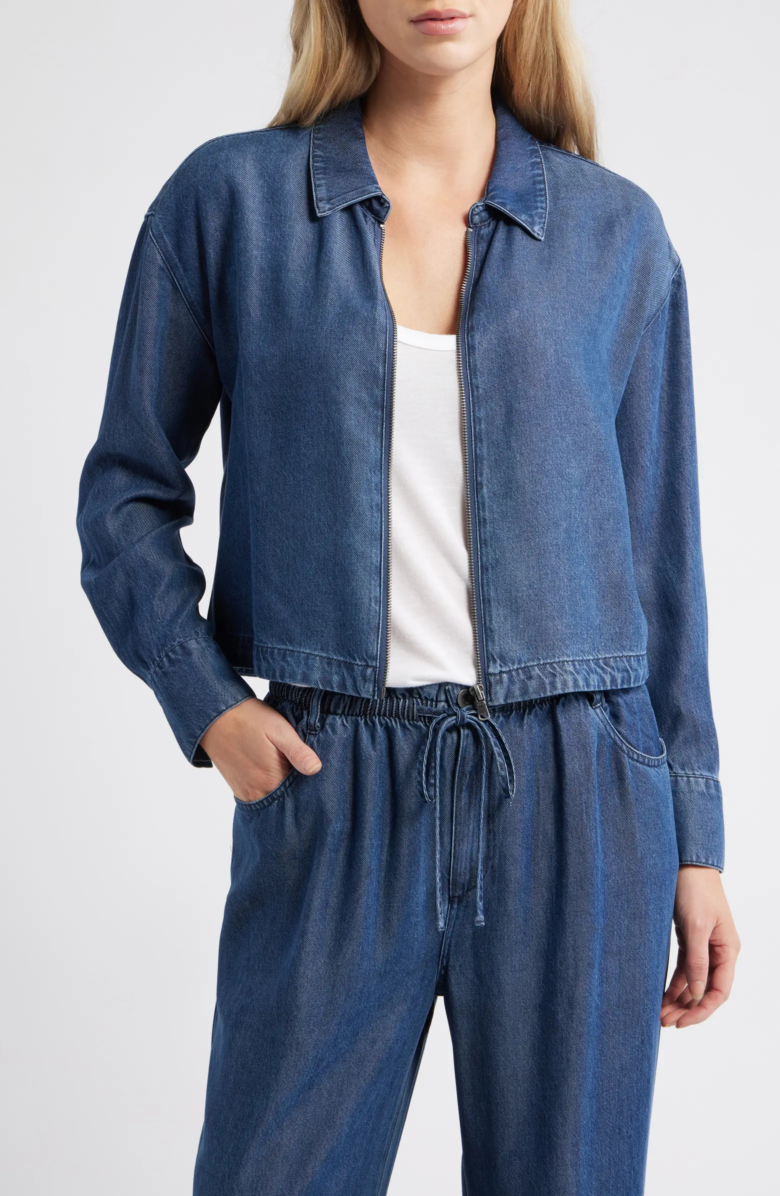 Zip Front Shacket | Nordstrom