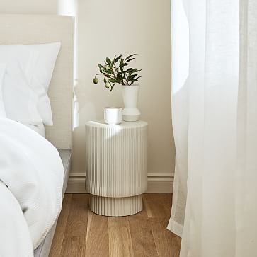 Fluted Nightstand | West Elm (US)