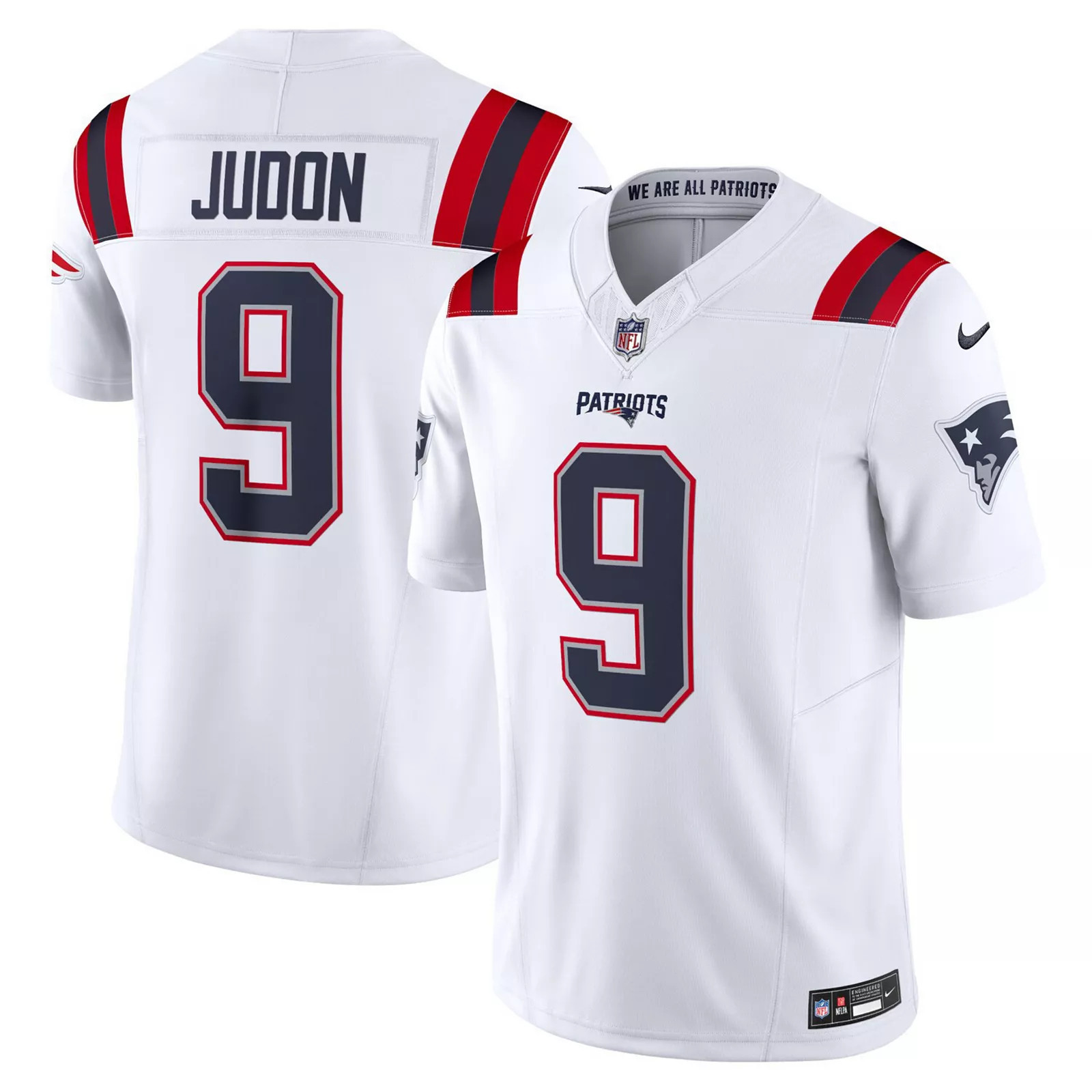 Men's Nike Matthew Judon White New England Patriots Vapor F.U.S.E. Limited Jersey, Size: 3XL | Kohl's