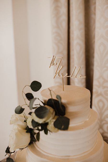 Personalized wedding cake topper 

Engagement elopement bridesmaid bridal party shower bachelorette wedding 

#LTKhome #LTKunder50 #LTKwedding