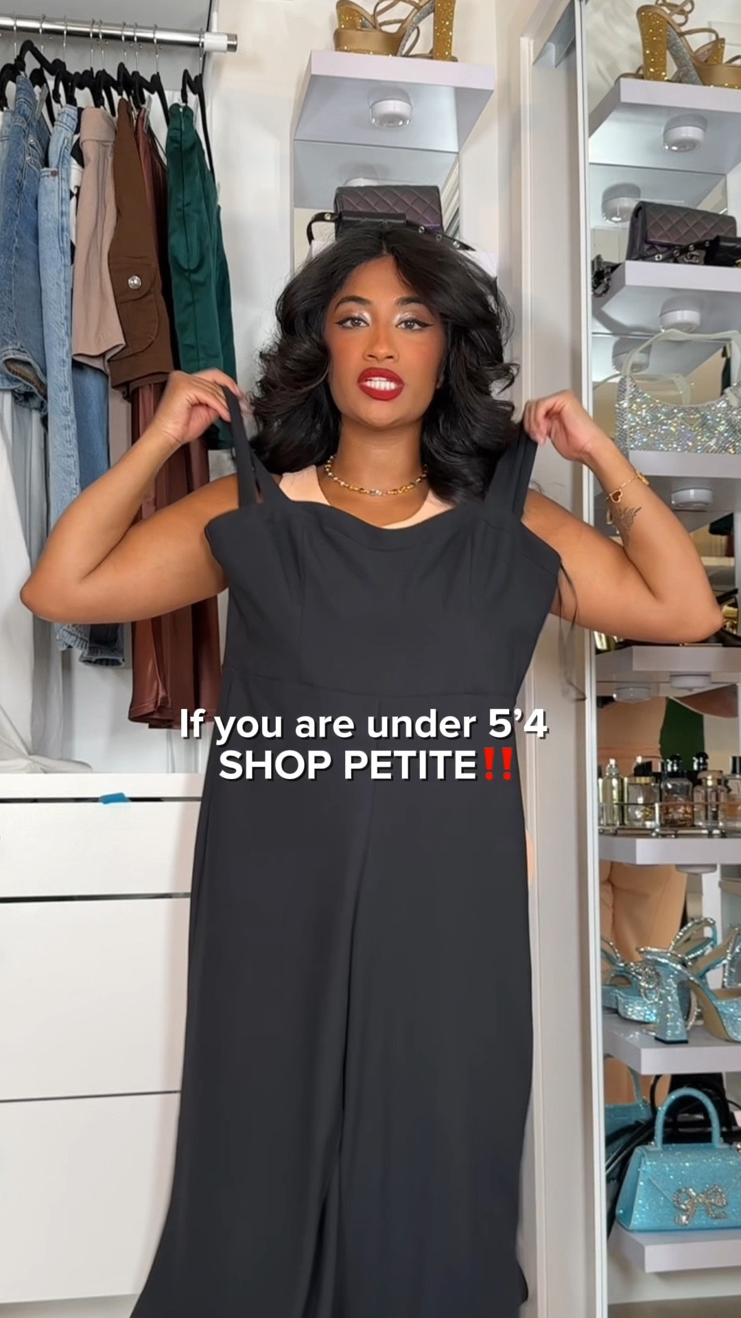 If theres one thing about me... its that im always gonna add a belt 🤣 this petite jumpsuit from abercrombie slayed ✨

#LTKVideo #LTKStyleTip #LTKBeauty