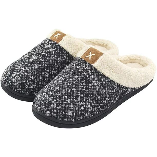ULTRAIDEAS - Women's Cozy Memory Foam Slippers Fuzzy Wool-Like Plush Fleece Lined House Shoes w/I... | Walmart (US)