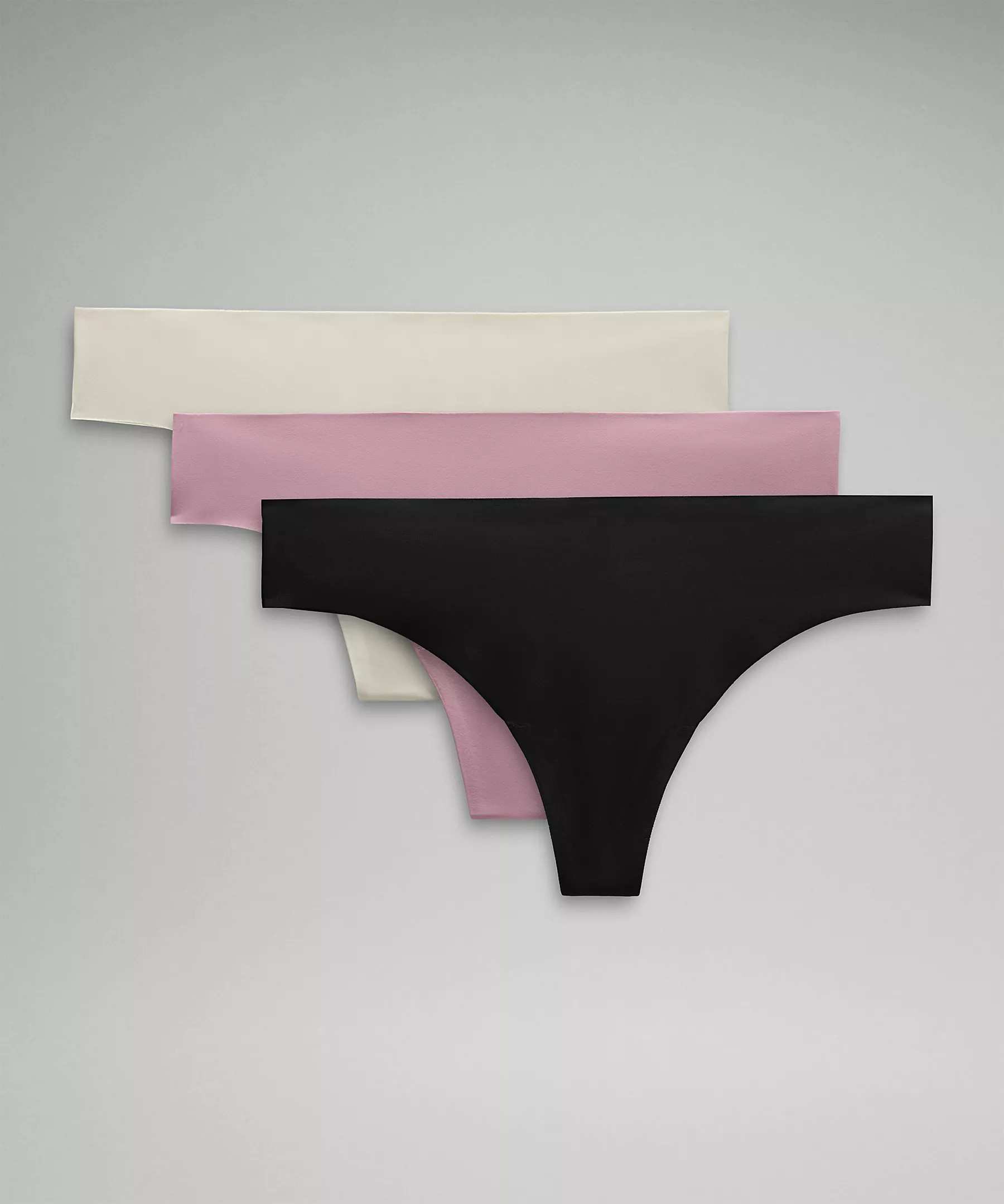 InvisiWear Mid-Rise Thong Underwear | lululemon (CA)