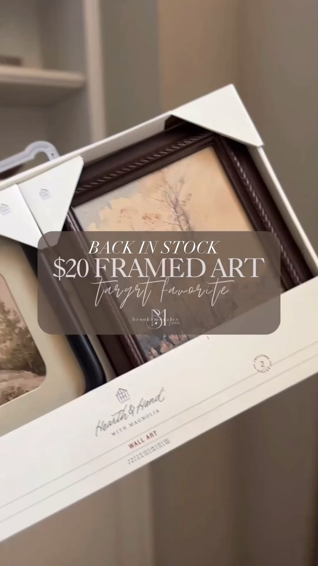 Back in stock! $20 FRAMED ART 🖼️ 

#LTKSaleAlert #LTKStyleTip #LTKHome