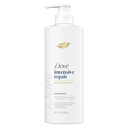 Dove Shampoo Intensive Repair with Bio-Protein Care Technology & Amino Serum 18 oz | Walmart (US)