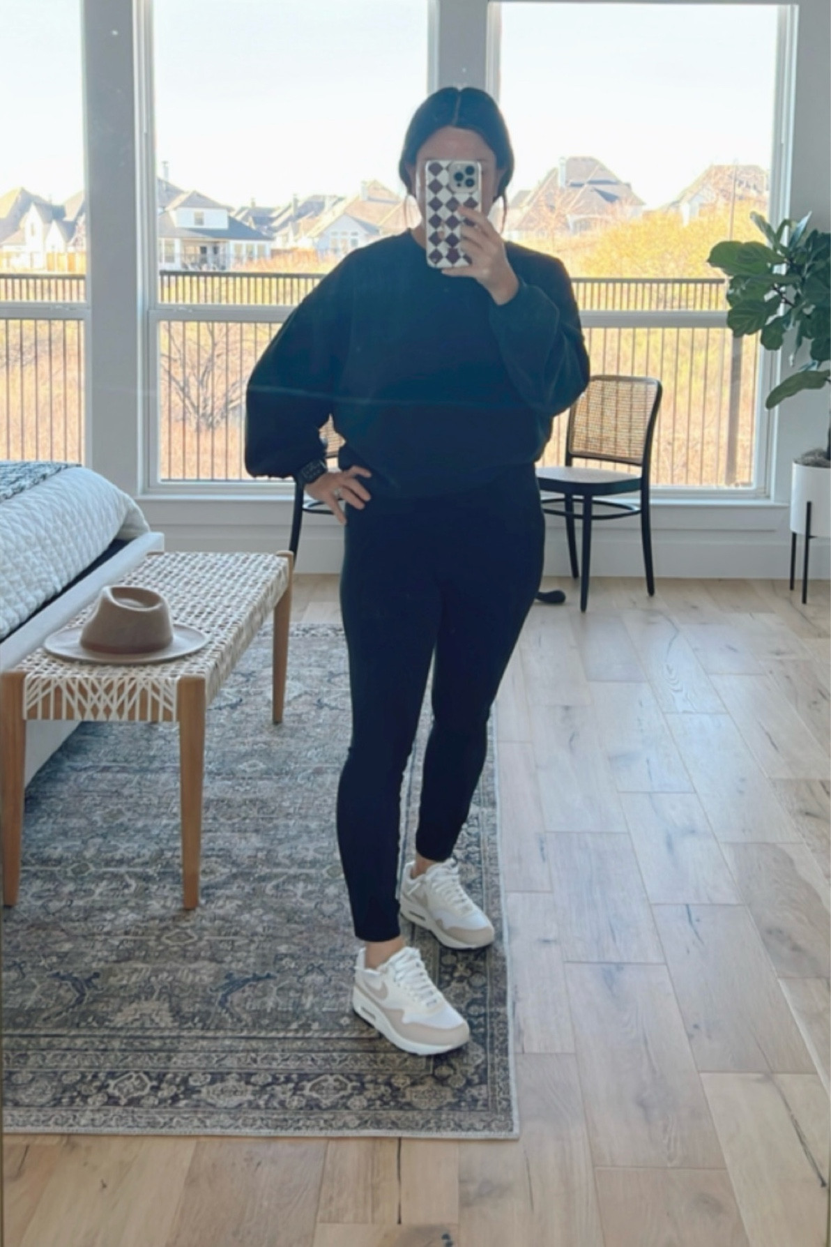 My favorite athleisure outfit

Athleisure outfit | black legging | crop sweatshirt | Nike air max | gifts for her | fitness wear | athletic wear | Lululemon | monochromatic outfitt

#LTKGiftGuide #LTKfitness #LTKshoecrush