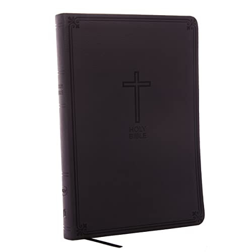 NKJV, Value Thinline Bible, Large Print, Leathersoft, Charcoal, Red Letter Edition, Comfort Print: Holy Bible, New King James Version | Amazon (US)