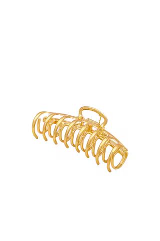 petit moments Large Claw Clip in Gold from Revolve.com | Revolve Clothing (Global)