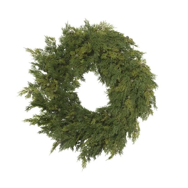 Faux Cedar 32'' Wreath | Wayfair North America