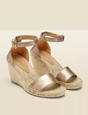 Leather Wedge Espadrilles | Marks & Spencer (UK)