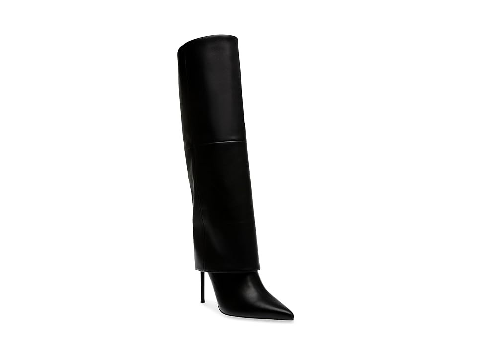 Steve Madden Smith (Black Leather) Women's Boots | Zappos