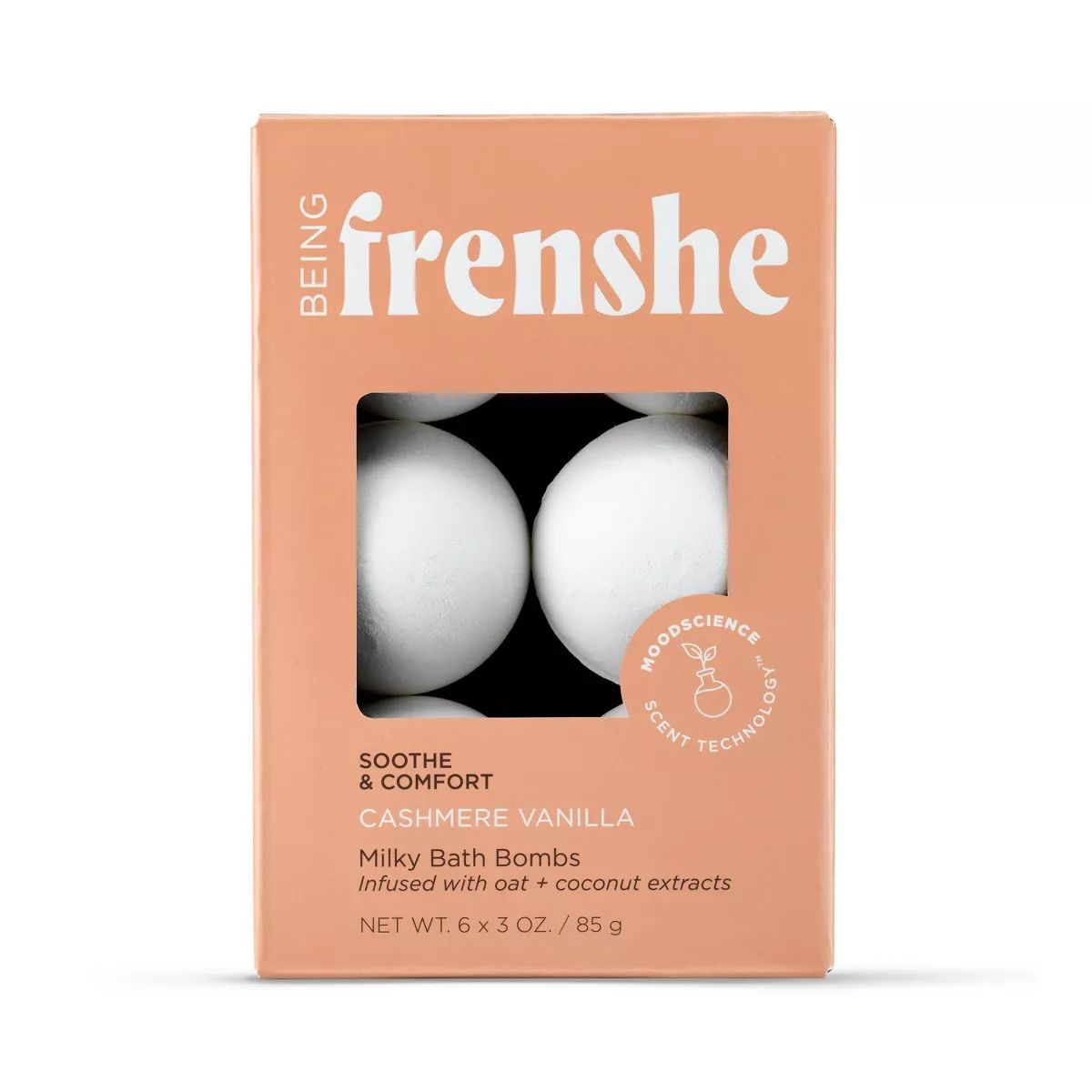 Being Frenshe Milky Moisturizing Fresh Scented Bath Bomb Set with Essential Oils - Cashmere Vanil... | Target