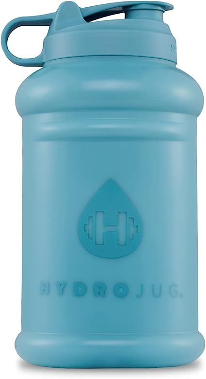 HydroJug 64oz Half Gallon Water Bottle with Integrated Handle Reusable Durable BPA Free Plastic w... | Amazon (US)