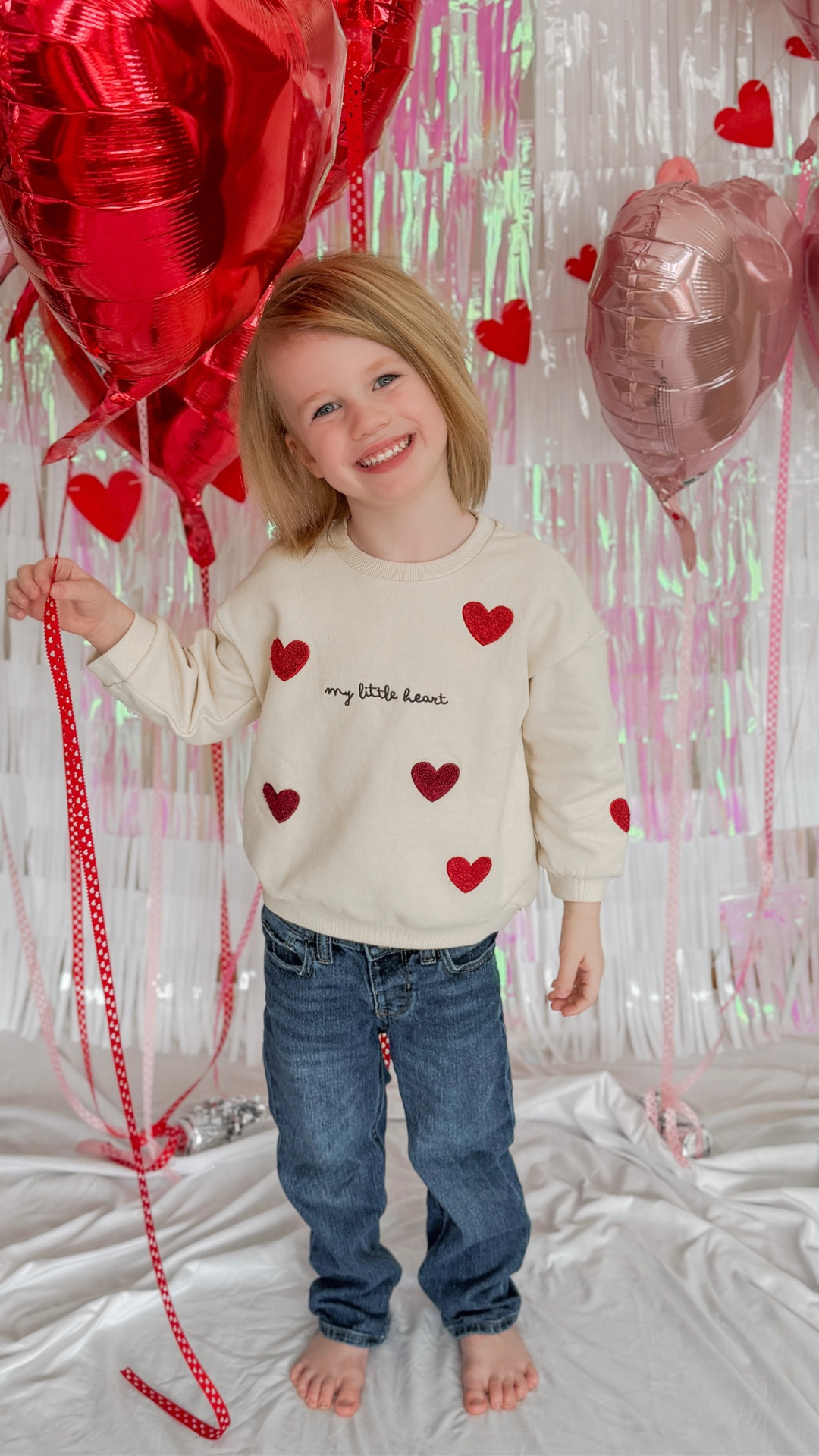 Valentine's Sweatshirt for kids 

#LTKBaby #LTKKids #LTKValentine