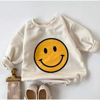 Smiley Face Bubble Romper | Unisex Baby Clothes Trendy Smiley Kid | Etsy (US)