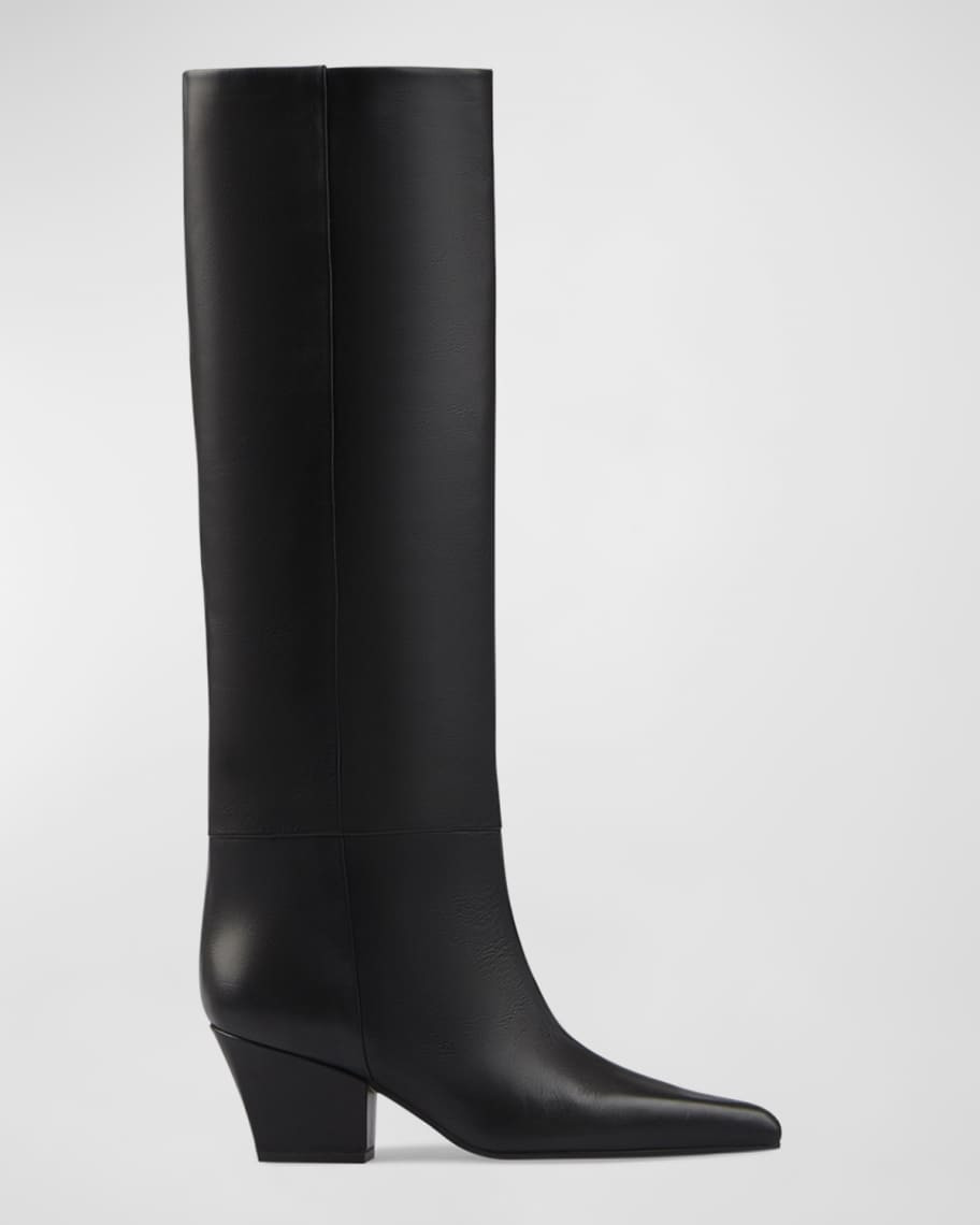 Paris Texas Jane Knee-High Leather Boots | Neiman Marcus