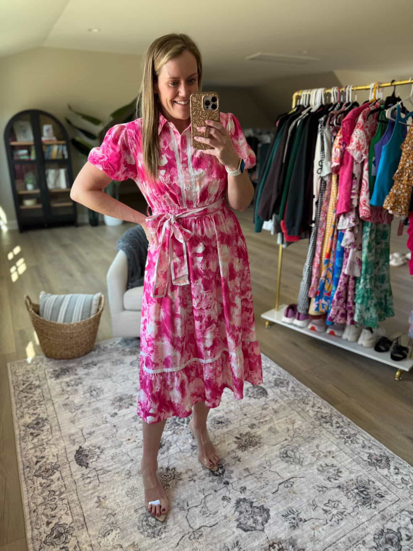 Floral midi dress 

Spring outfit trendy fashion spring fashion  heels  Amazon fashion  mom outfit 

#LTKootd #LTKmomlife #LTKgrwm