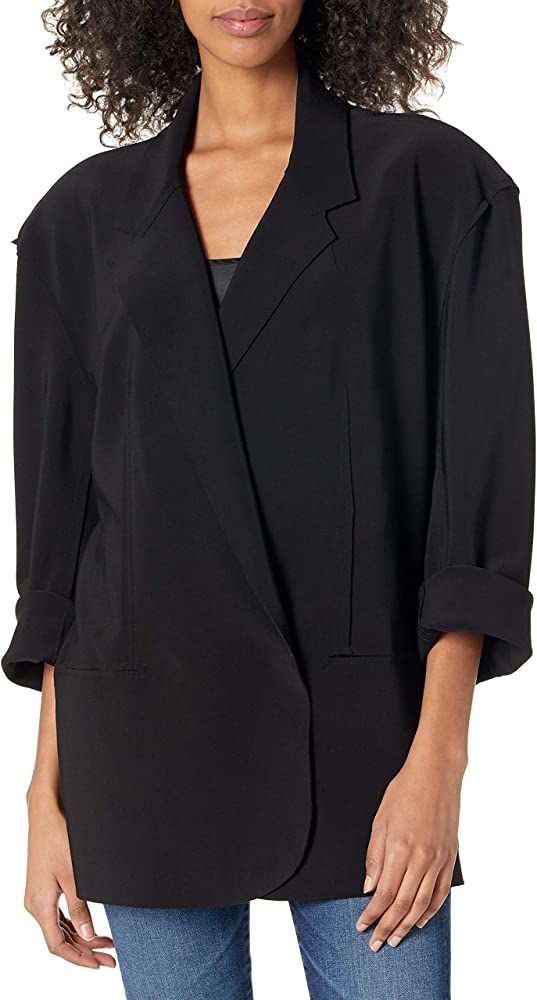 Norma Kamali Women's Oversized Double Breasted Jacket | Amazon (US)