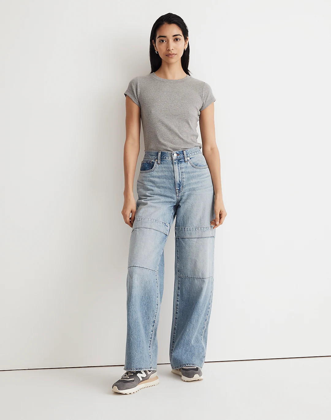 Superwide-Leg Jeans in Larkins Wash | Madewell