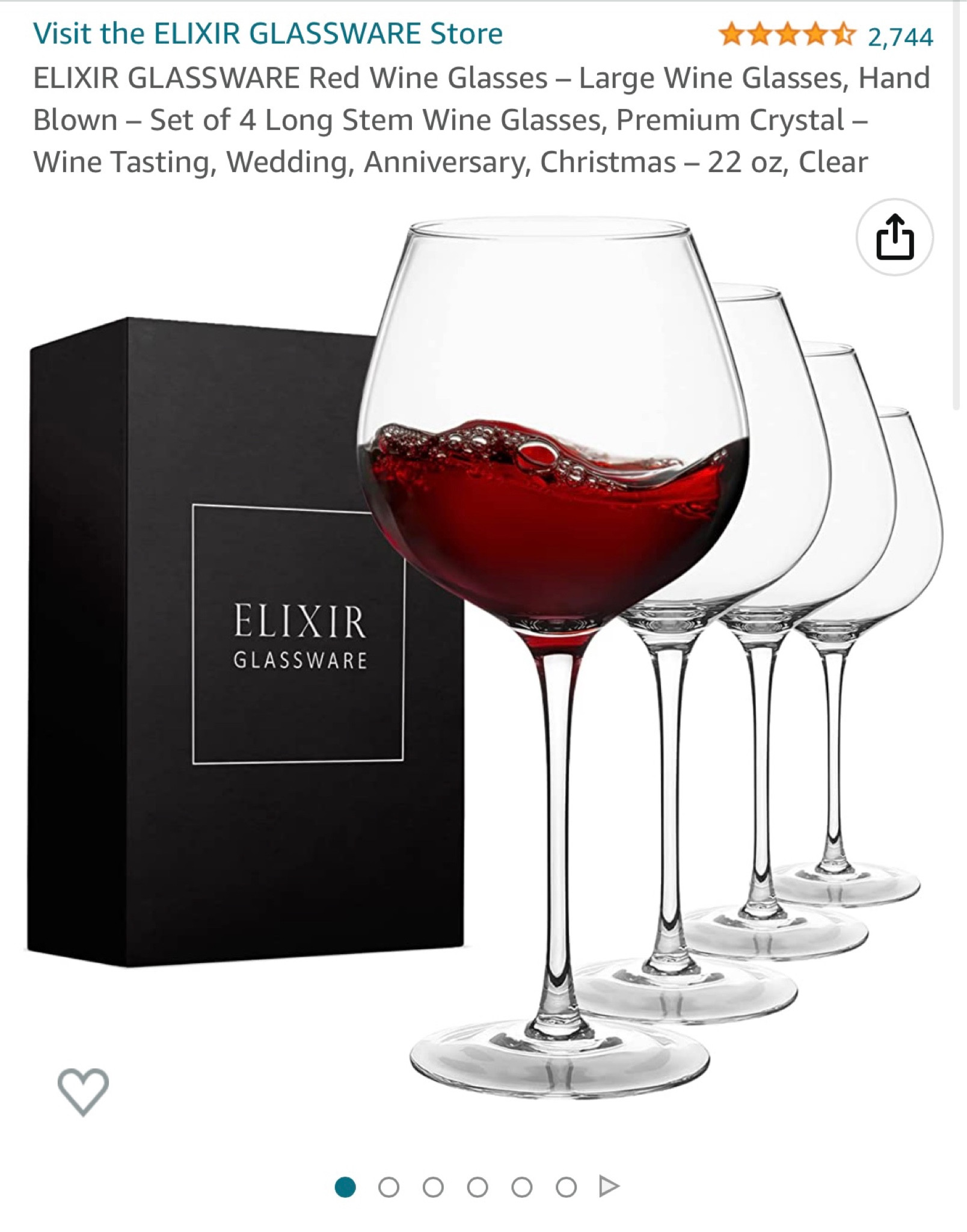 Elixir Wine Glasses