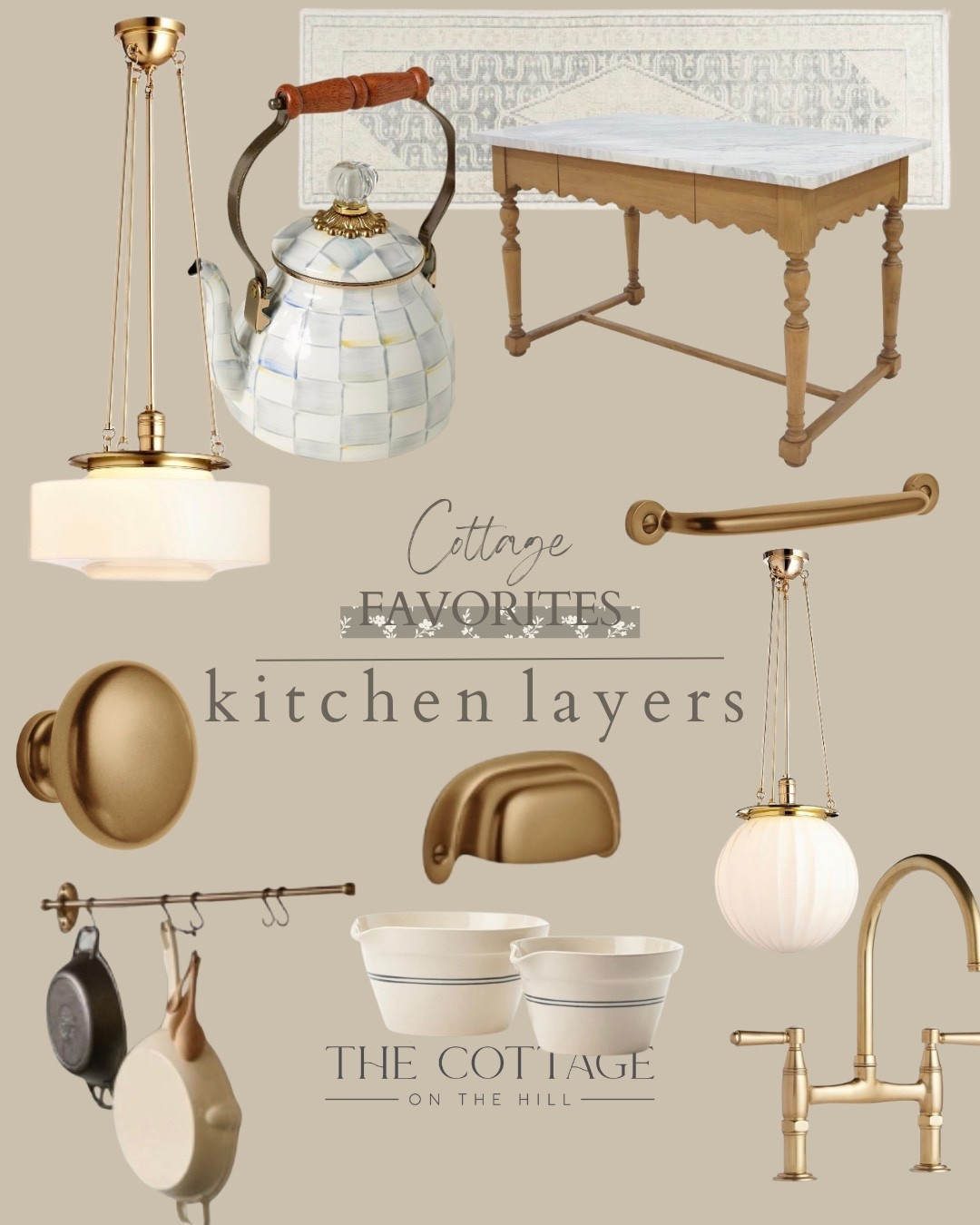 Here are the essential layers to a cottage inspired kitchen 

#LTKHome