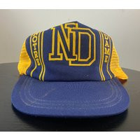 Vintage Notre Dame University Snapback Hat Osfa Fighting Irish Ncaa College Football 1990S 90S | Etsy (US)