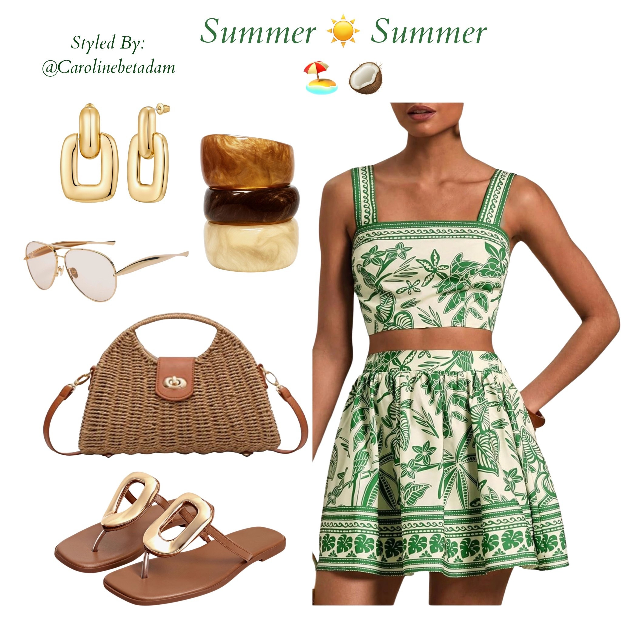 Summer outfits ready! Perfect for a day at the beach 🌞🏖️‌ #amazonfashion

#LTKgrwm #LTKFestival #LTKootd