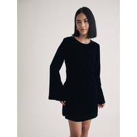 Jolene Velvet Mini Dress - Black | Very (UK)