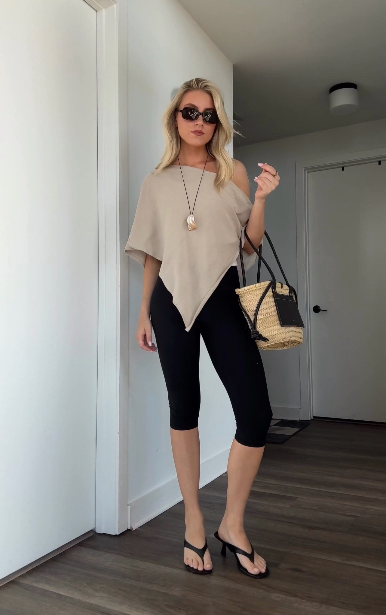 Chic evening dinner outfit 

#summerstyle #capris

#LTKgrwm #LTKootd