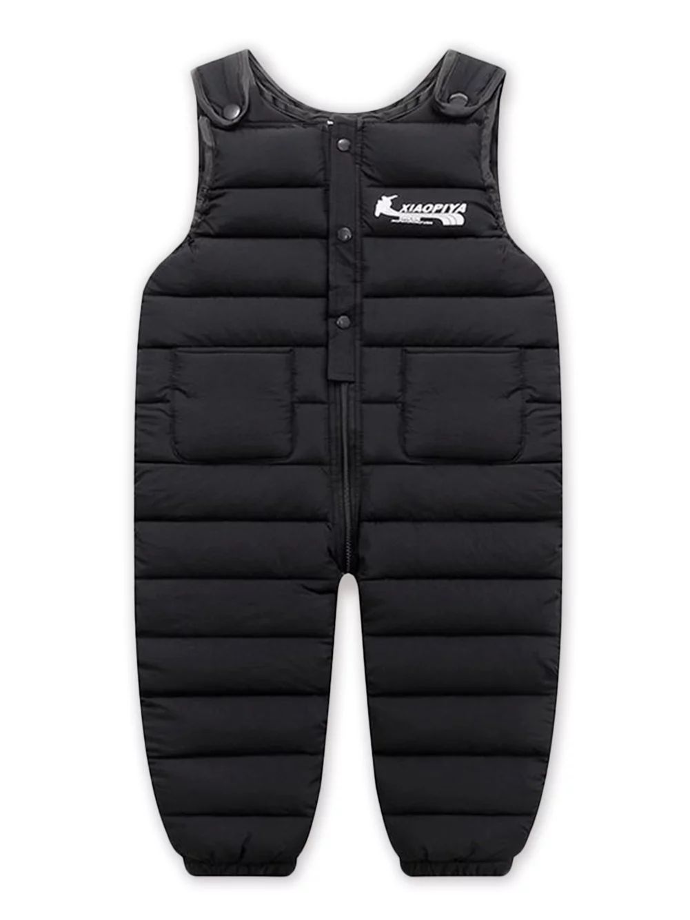 GYRATEDREAM 6M-4T Baby Boy Girl Winter Snow Pants Bib Lightweight Puffer Overall Skiing Pants wit... | Walmart (US)