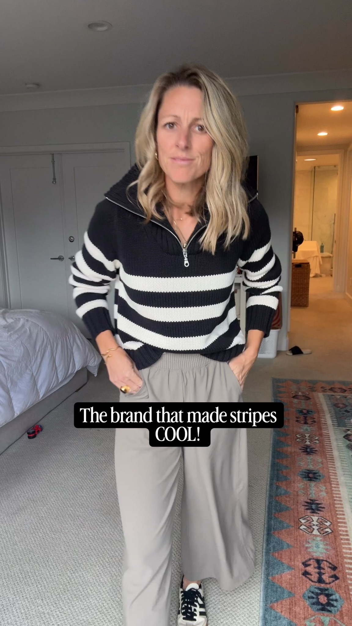 Cyber Monday sale 20% off sitewide.  This is the perfect gift for your mom’s Christmas list a classic striped sweater. She will absolutely love.  #CozyGifts #GiftsForHer #GiftsForMom #CyberMondaySales

#LTKmomlife #LTKCyberWeek #LTKGiftGuide