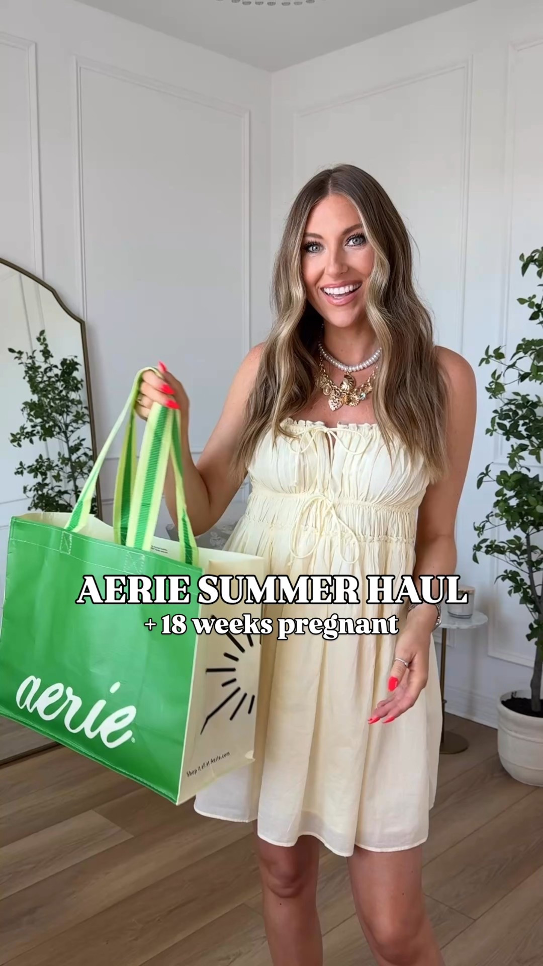 Aerie Haul! 

Yellow dress: I got my true size small (super stretchy)

Graphic tee & shorts: sized up to a medium in the tee & got my true size in the shorts (they’re def oversized)

White set & bikini: I got a small in the shorts (super stretchy), a medium in the top and I sized up to a medium in the bikini top & bottoms

Blue top & bikini: sized up to a medium in everything. The coverup top is def oversized 

PJ romper: sized up to a medium 

Blue & green lounge shorts: sized up to a medium 