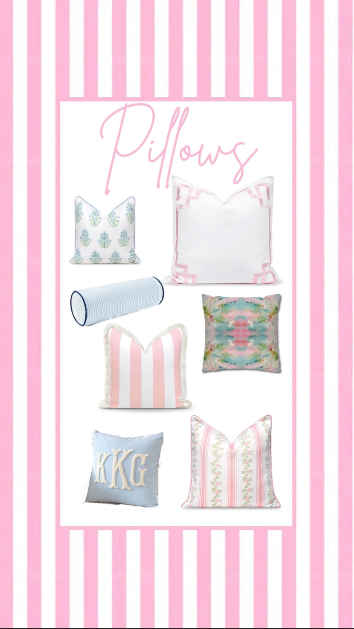 dorm pillow inspo!!!

#LTKHome #LTKSeasonal #LTKSummerEdit