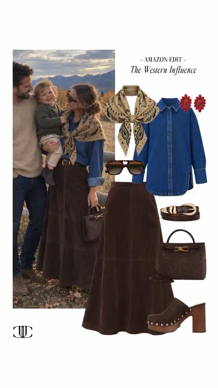 🤠 A little Western influence goes a long way.

In Amazon Edit: The Western Influence, I’m sharing chic fall looks with suede, rich leather, easy denim, statement belts, textured knits, and just the right touch of cowboy-inspired style.

The goal is Western without feeling like a costume—polished, wearable, and easy to mix into what you already own. Tap to shop the full edit and add a little Western edge to your fall wardrobe. 🤎✨

#LTKStyle #AmazonFashion #WesternStyle #FallFashion #WesternInfluence #AmazonFinds #FallOutfits #SuedeStyle #DenimStyle #LTKFinds

#LTKootd #LTKSeasonal #LTKOver40