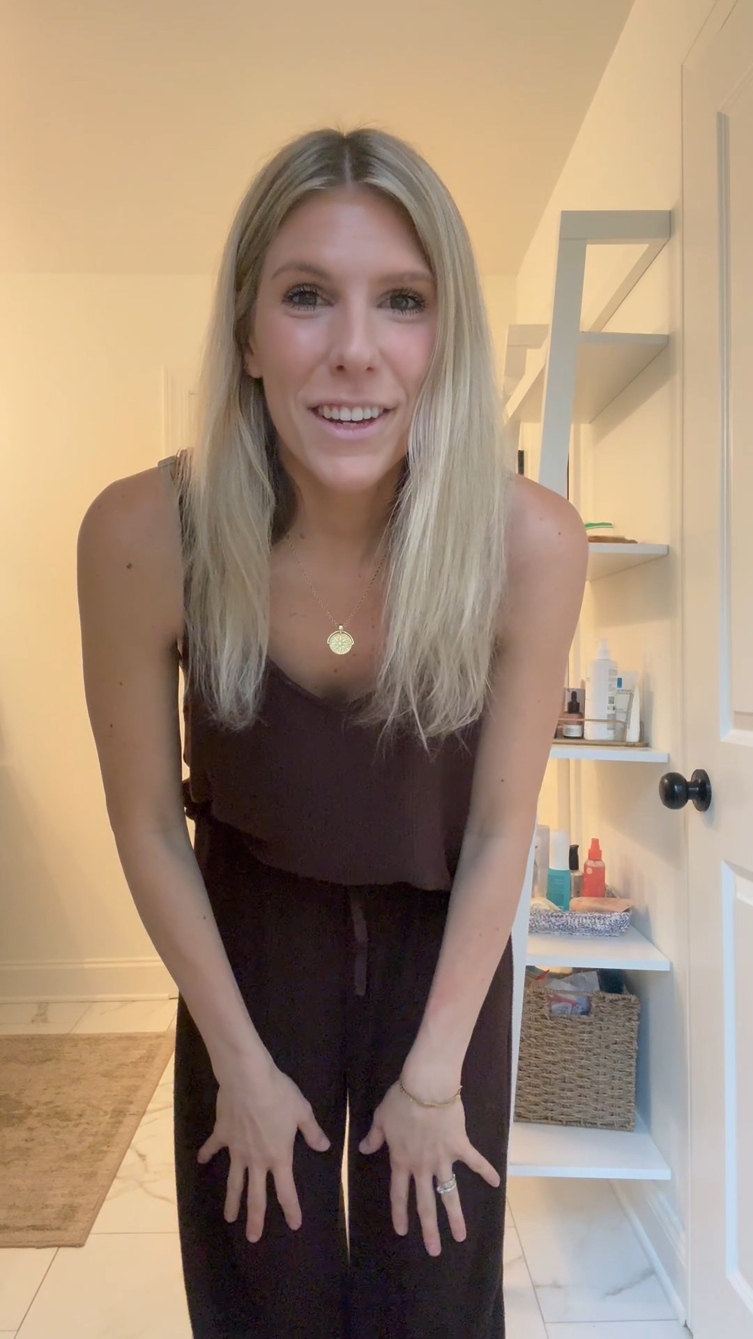 Recently got this chocolate brown lounge set & I live it! It’s so cozy & I’m obsessed. The top is oversized so I’m wearing an XS & then a S in the pants. I also have the shorts & love those too🤎

#LTKStyleTip #LTKFindsUnder50 #LTKHome