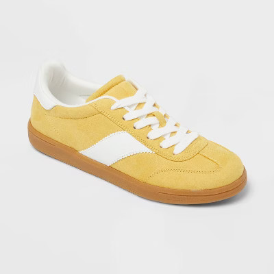 Women's Spencer Fashion Sneakers with Memory Foam Insole - Universal Thread™ Yellow 7.5 | Target