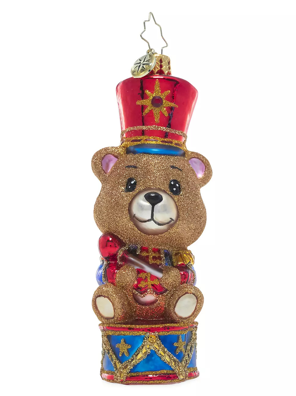 Christopher Radko Tiny Teddy Drummer Boy Ornament | Saks Fifth Avenue